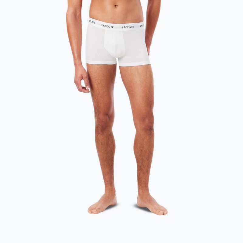 Bokserki męskie Lacoste 5H5150 3 pack white 5