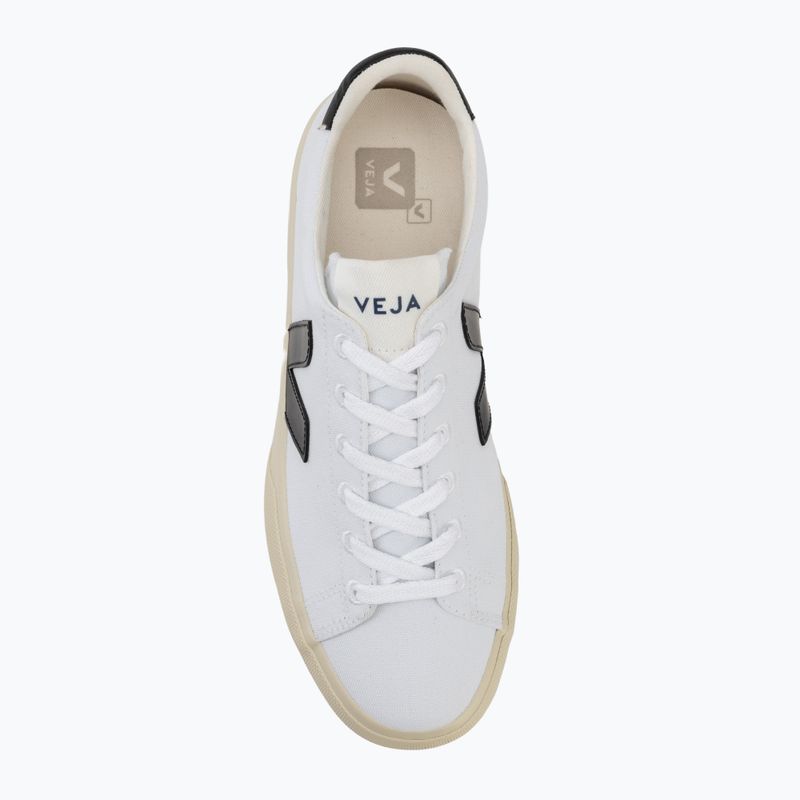 Buty męskie VEJA Campo Canvas white/black 5
