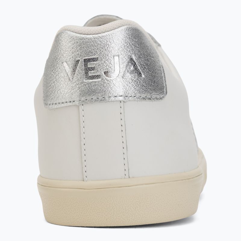 Buty damskie VEJA Esplar Logo Leather extra white/silver 6