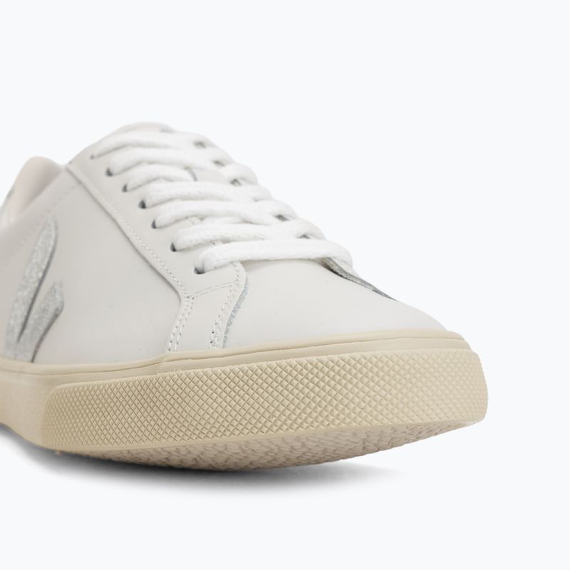 Buty damskie VEJA Esplar Logo Leather extra white/silver 7
