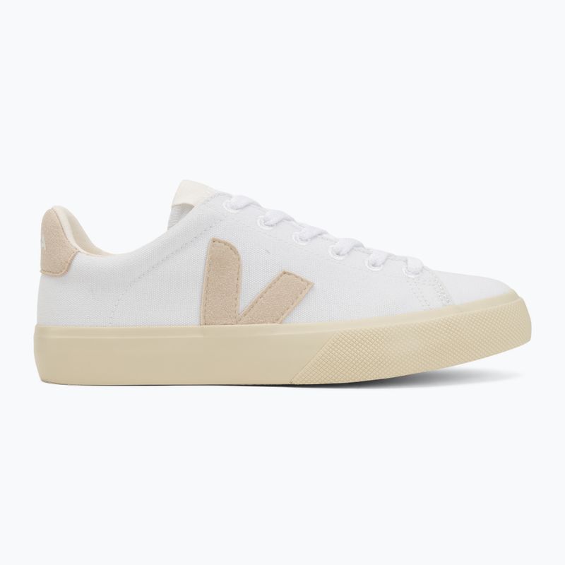 Buty damskie VEJA Campo Canvas white/sable 2