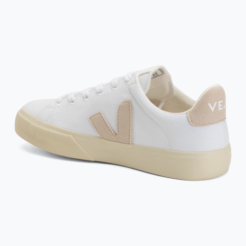 Buty damskie VEJA Campo Canvas white/sable 3