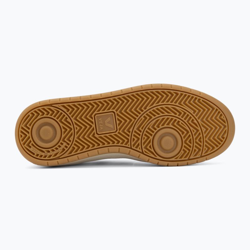 Buty damskie VEJA V-10 Prime Leather pure/black/parme 4