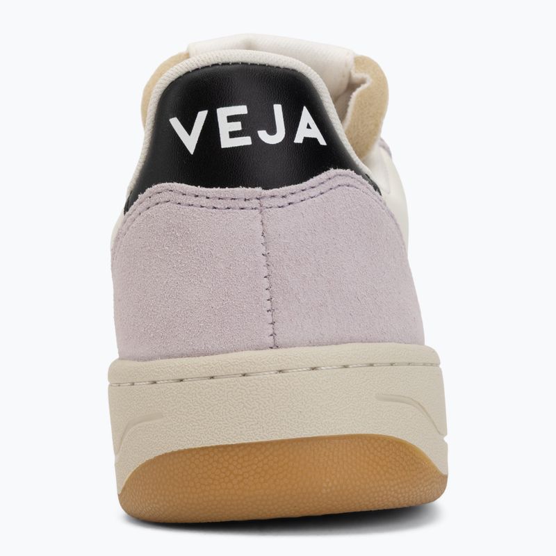 Buty damskie VEJA V-10 Prime Leather pure/black/parme 6