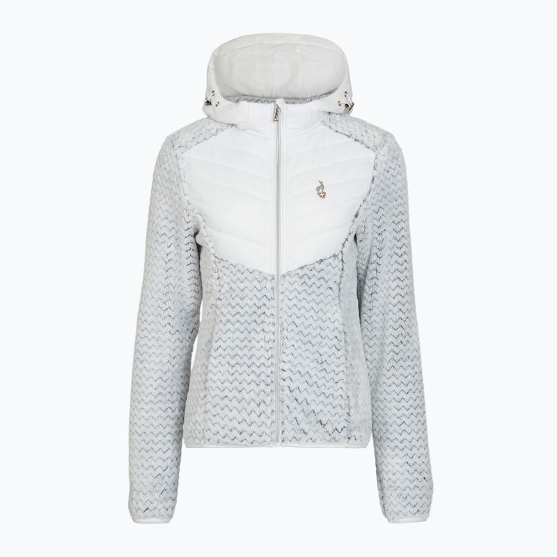 Kurtka hybrydowa damska Aulp Clem Hooded Hybrid white 1