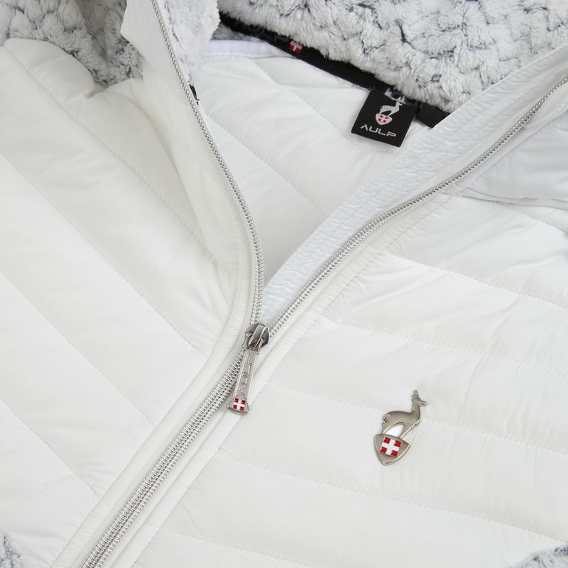 Kurtka hybrydowa damska Aulp Clem Hooded Hybrid white 1 3