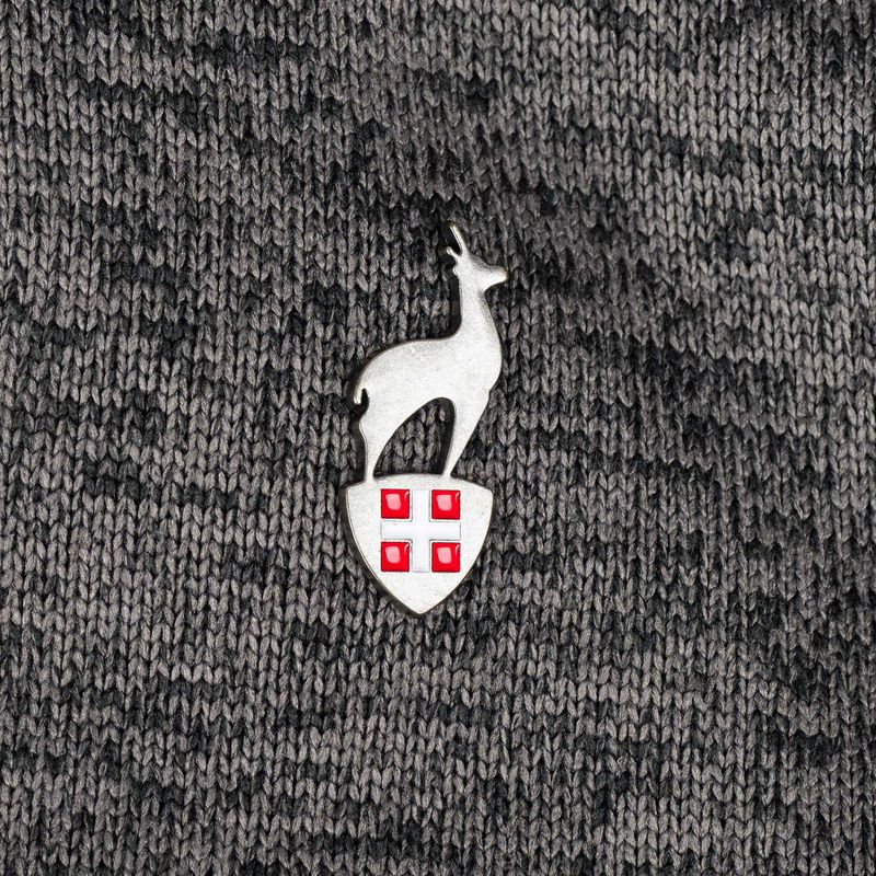 Bluza polarowa męska Aulp Navoy Melanged Knit anthracite 1 6