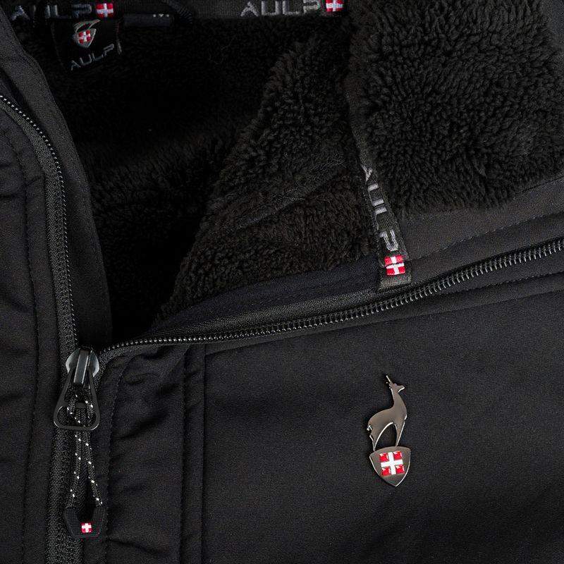 Kurtka softshell męska Aulp Nemev Softshell black 1 5
