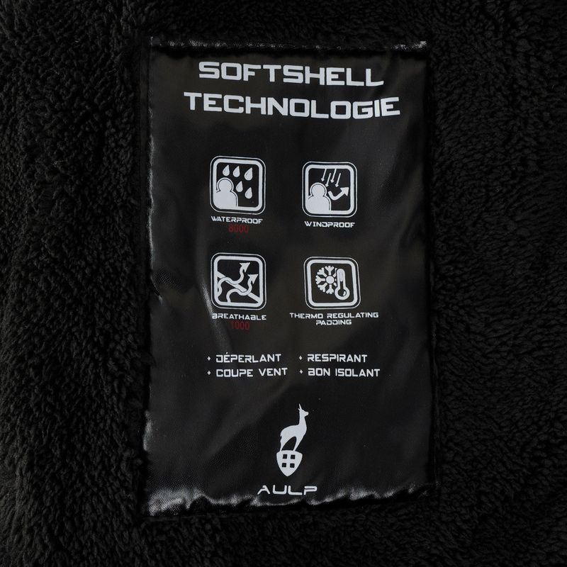 Kurtka softshell męska Aulp Nemev Softshell black 1 11