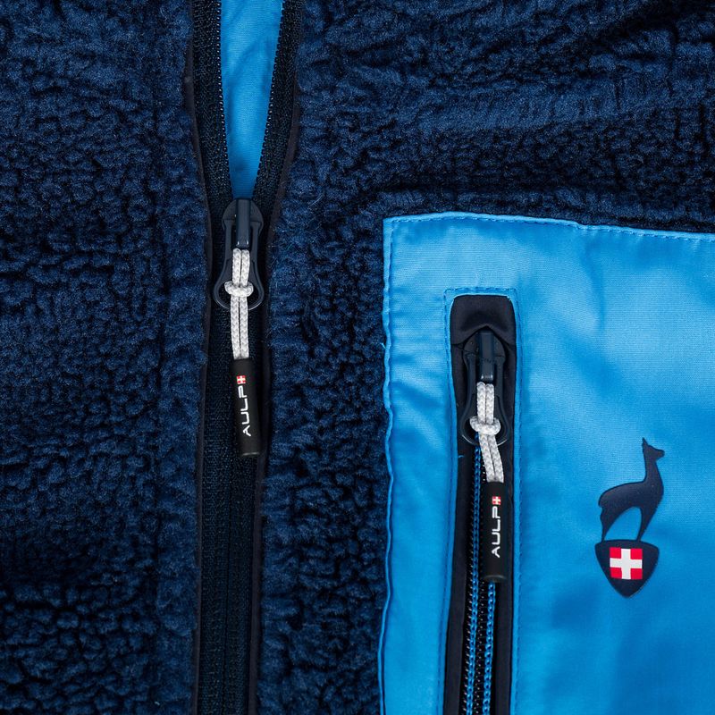 Bluza polarowa dziecięca Aulp Tiger Sherpa blue 1 5