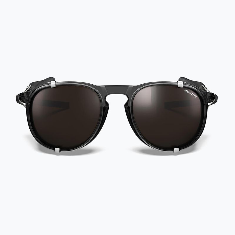 Okulary przeciwsłoneczne Julbo Millenium Reactiv Polarized shiny translucent black/black/white 3