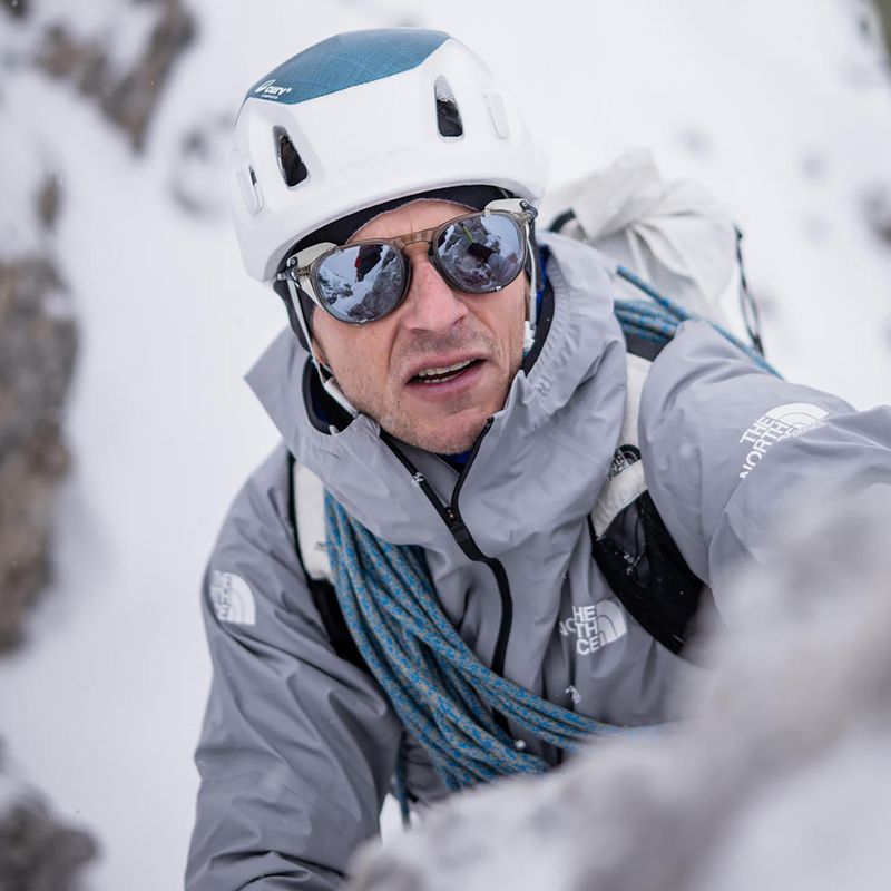 Okulary przeciwsłoneczne Julbo Millenium Polarized HD shiny trans army green/white/blue 7