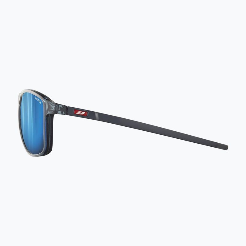 Okulary przeciwsłoneczne Julbo Compass Spectron shiny translu blue/black 3