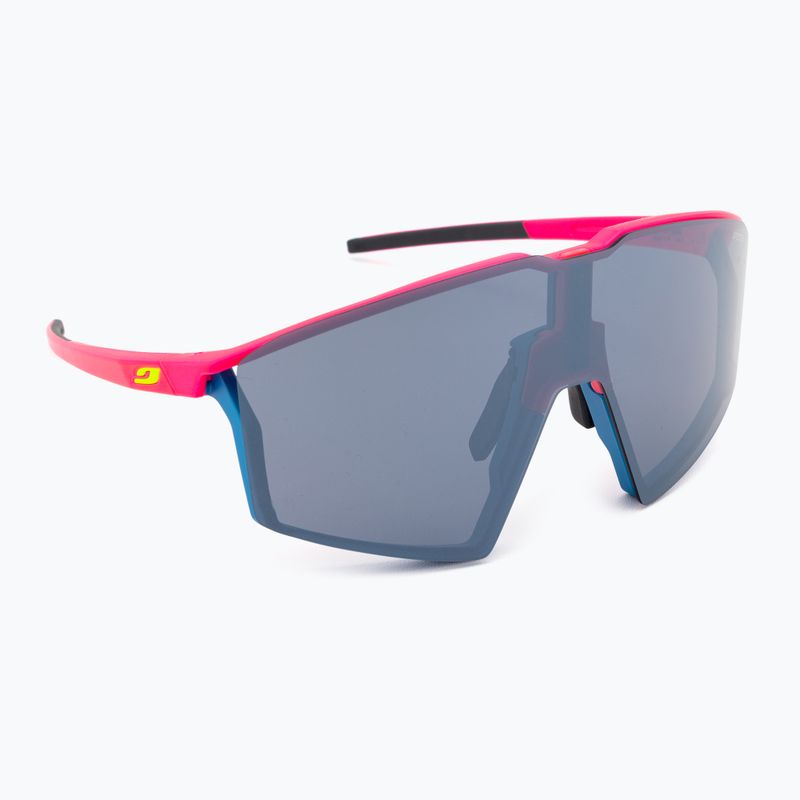 Okulary przeciwsłoneczne Julbo Edge Spectron matt fluorescent pink/blue/flash argent/clear 2