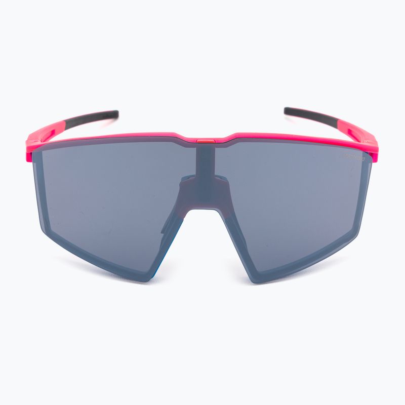 Okulary przeciwsłoneczne Julbo Edge Spectron matt fluorescent pink/blue/flash argent/clear 4