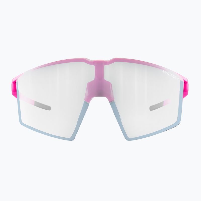 Okulary przeciwsłoneczne Julbo Edge Spectron matt fluorescent pink/blue/flash argent/clear 9