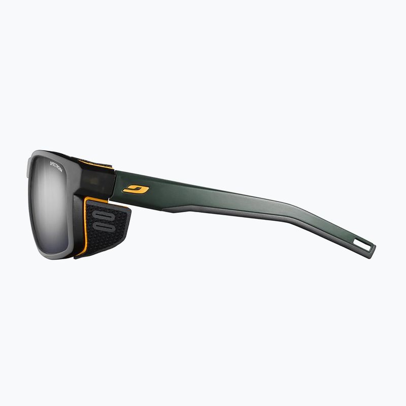 Okulary przeciwsłoneczne Julbo Shield Spectron matt translu dark green/orange 3