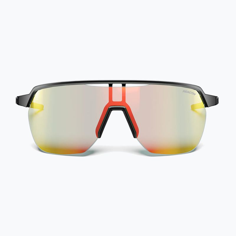 Okulary przeciwsłoneczne Julbo Frequency Reactiv Light Amplifier matt black/gray/multilayer red 4