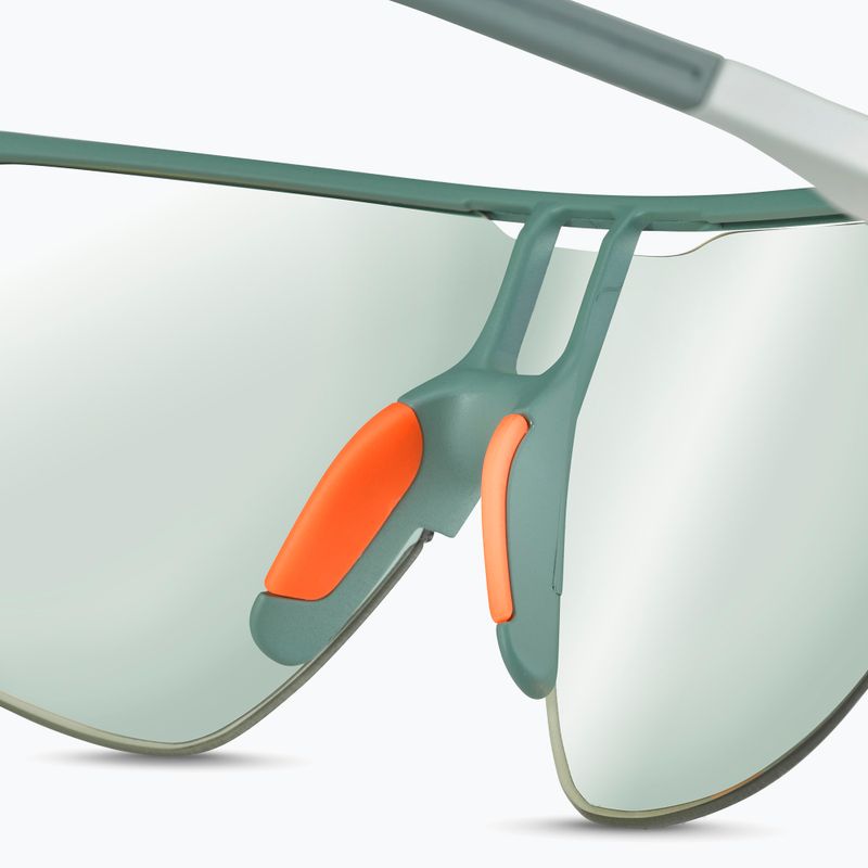 Okulary przeciwsłoneczne Julbo Density Reactiv Light Amplifier matt olive green/gray/multilayer red 5