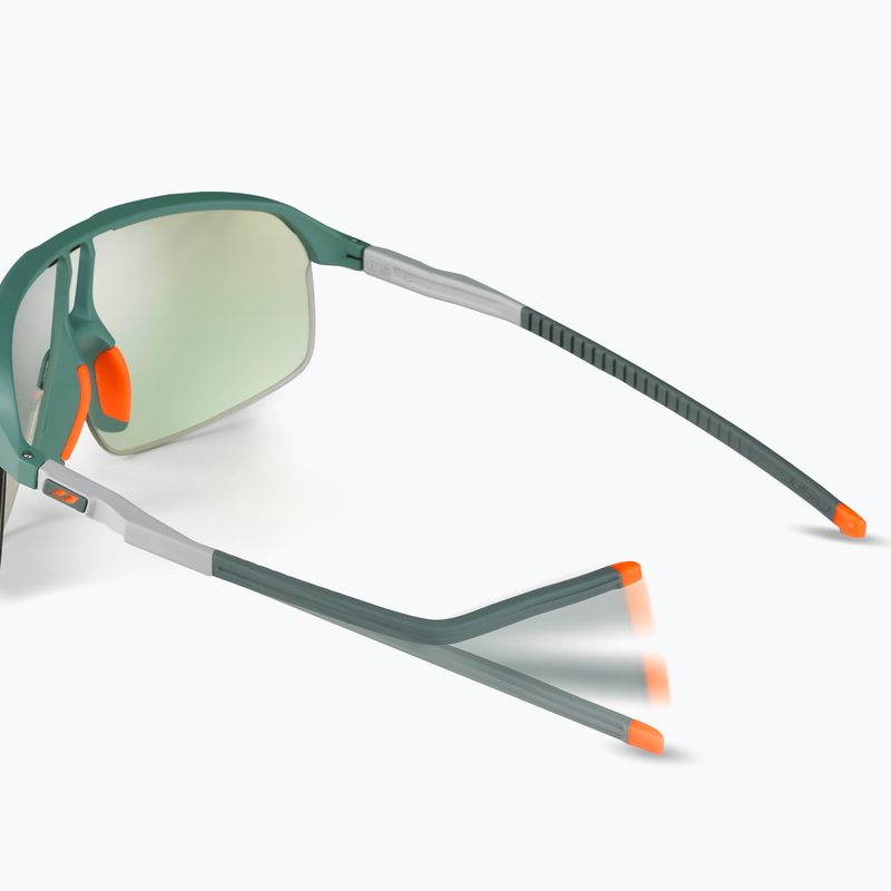 Okulary przeciwsłoneczne Julbo Density Reactiv Light Amplifier matt olive green/gray/multilayer red 6