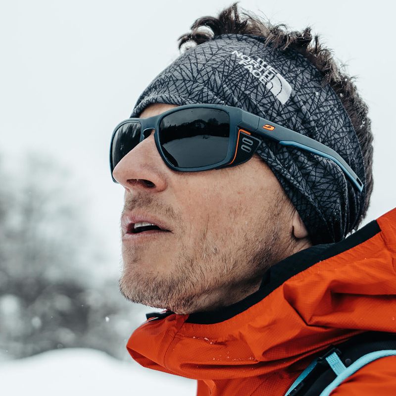 Okulary przeciwsłoneczne Julbo Shield Reactiv Polarized matt dark blue/orange 5