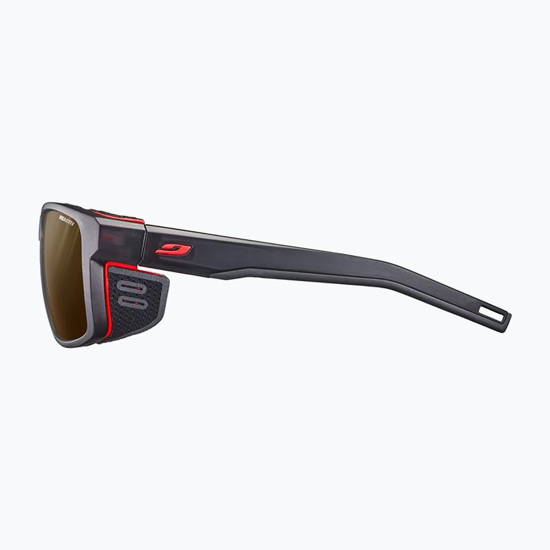Okulary przeciwsłoneczne Julbo Shield Reactiv Polarized black/orange 4