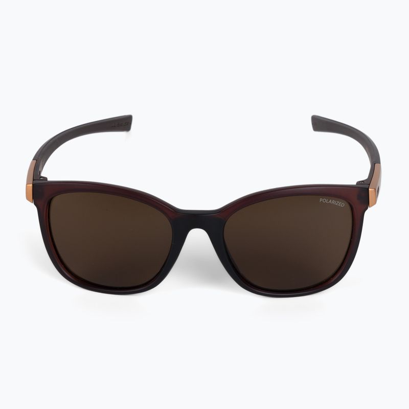 Okulary przeciwsłoneczne Julbo Spark Polarized matt translucent brown/black 3