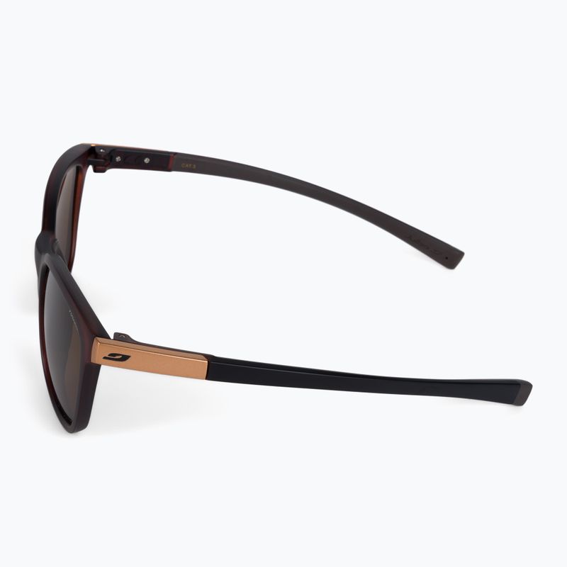 Okulary przeciwsłoneczne Julbo Spark Polarized matt translucent brown/black 4
