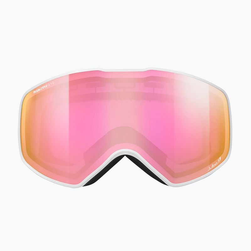 Gogle narciarskie Julbo Cyclon Reactiv High Contrast white/ flash pink 2