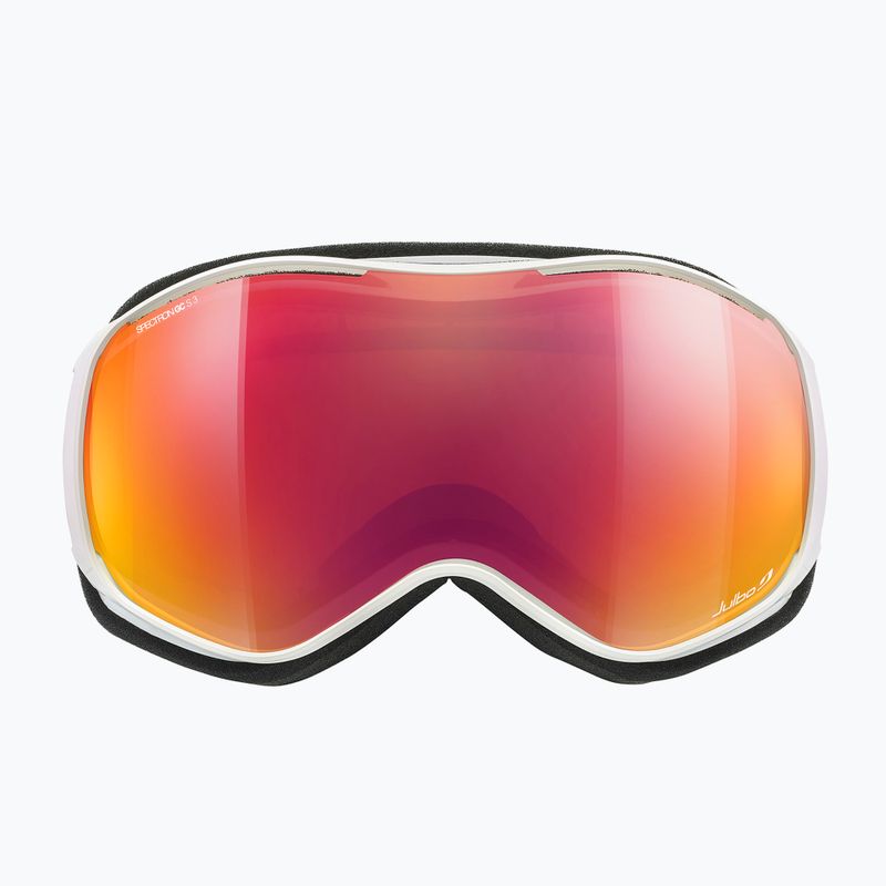 Gogle narciarskie damskie Julbo Ellipse Spectron Glare Control white/ flash red 2
