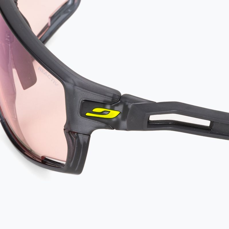 Okulary przeciwsłoneczne Julbo Rush Reactiv High Contrast matt black/black 4