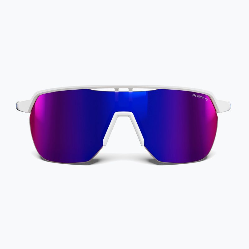 Okulary przeciwsłoneczne Julbo Frequency Spectron HD matt white/blue/multilayer violet 3