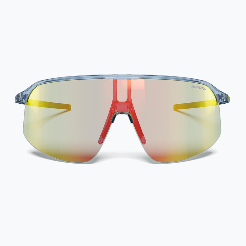 Okulary przeciwsłoneczne Julbo Density Reactiv Light Amplifier shiny tran blue/yellow/multilayer red 4