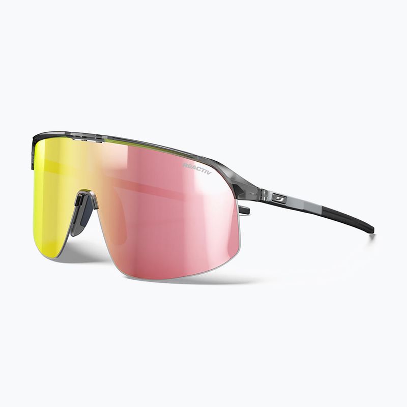 Okulary przeciwsłoneczne Julbo Density Reactiv shiny translucent black/gray/multilayer pink gold