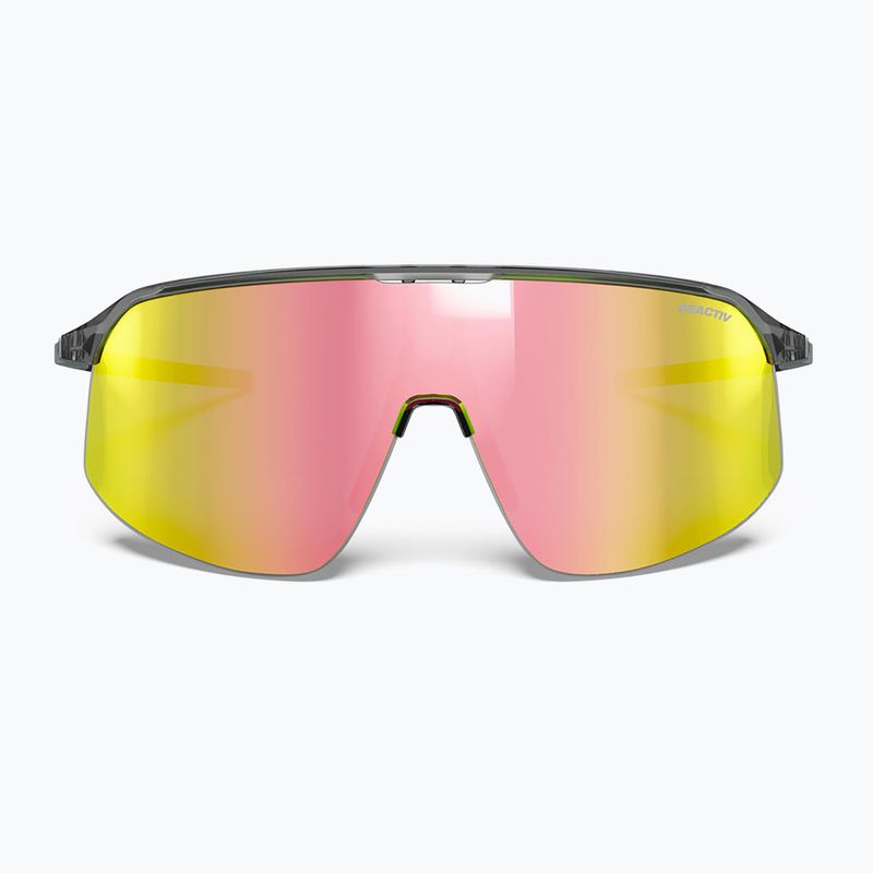 Okulary przeciwsłoneczne Julbo Density Reactiv shiny translucent black/gray/multilayer pink gold 3