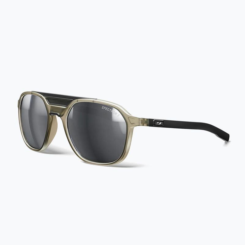 Okulary przeciwsłoneczne Julbo Slack Cover Spectron shiny translucent beige/black 2