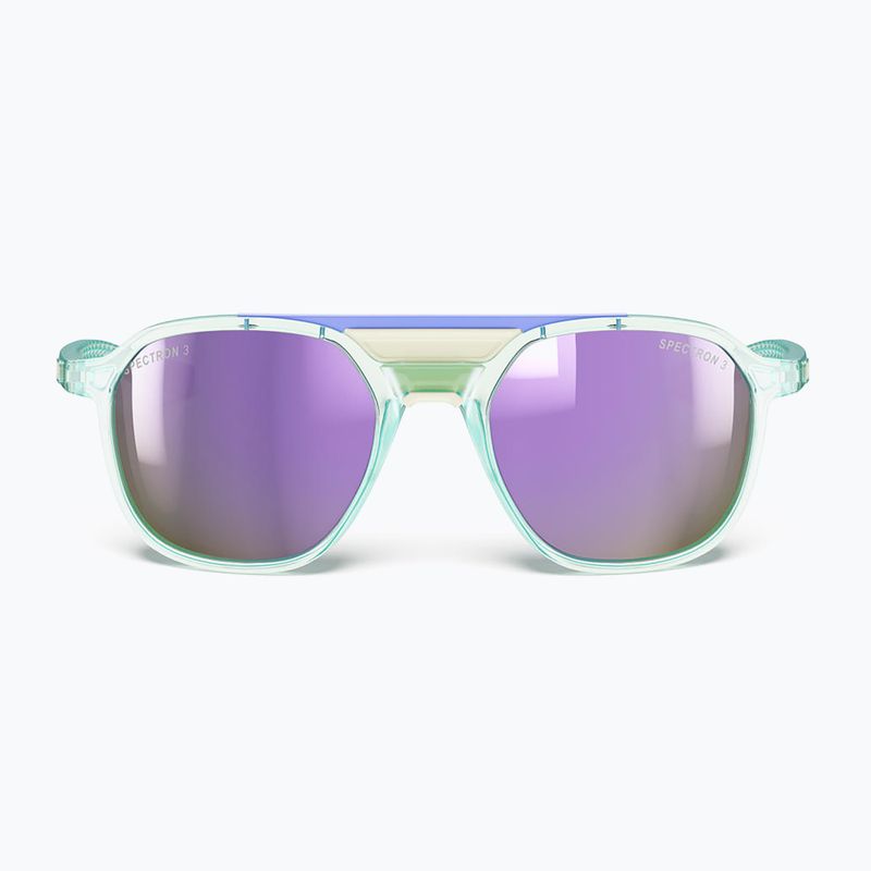 Okulary przeciwsłoneczne Julbo Slack Cover Spectron shiny translucent mint/light gray 8