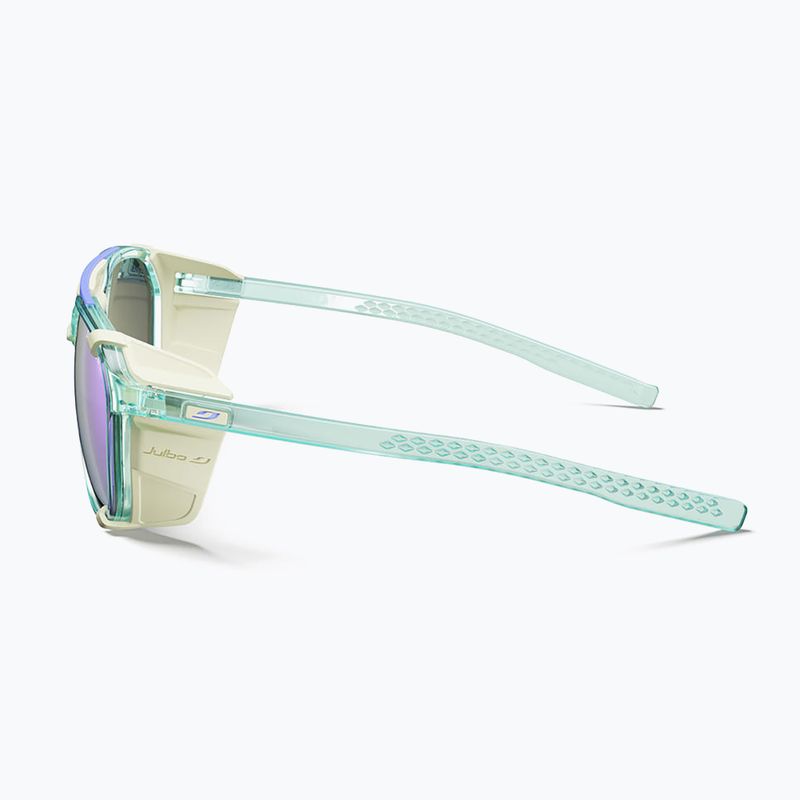 Okulary przeciwsłoneczne Julbo Slack Cover Spectron shiny translucent mint/light gray 10