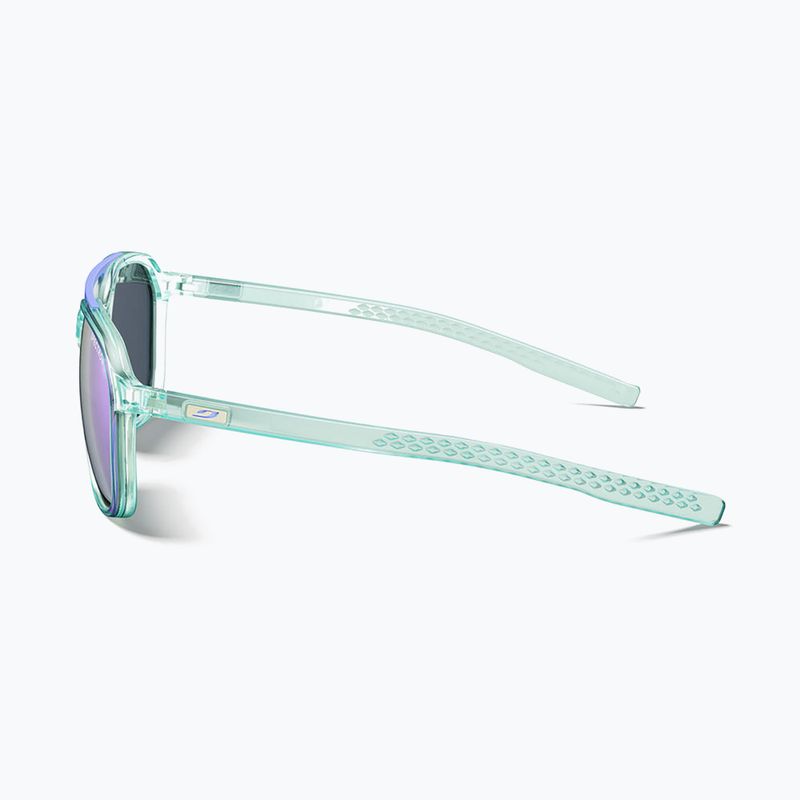 Okulary przeciwsłoneczne Julbo Slack Cover Spectron shiny translucent mint/light gray 12