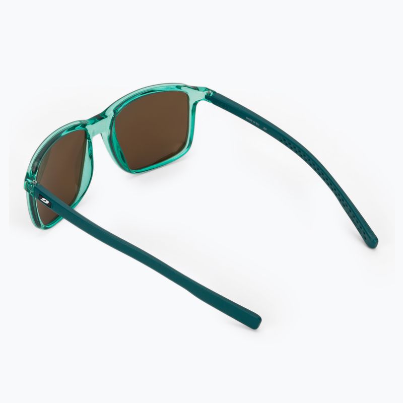 Okulary przeciwsłoneczne Julbo Creek Polarized green translu brillant/green 2