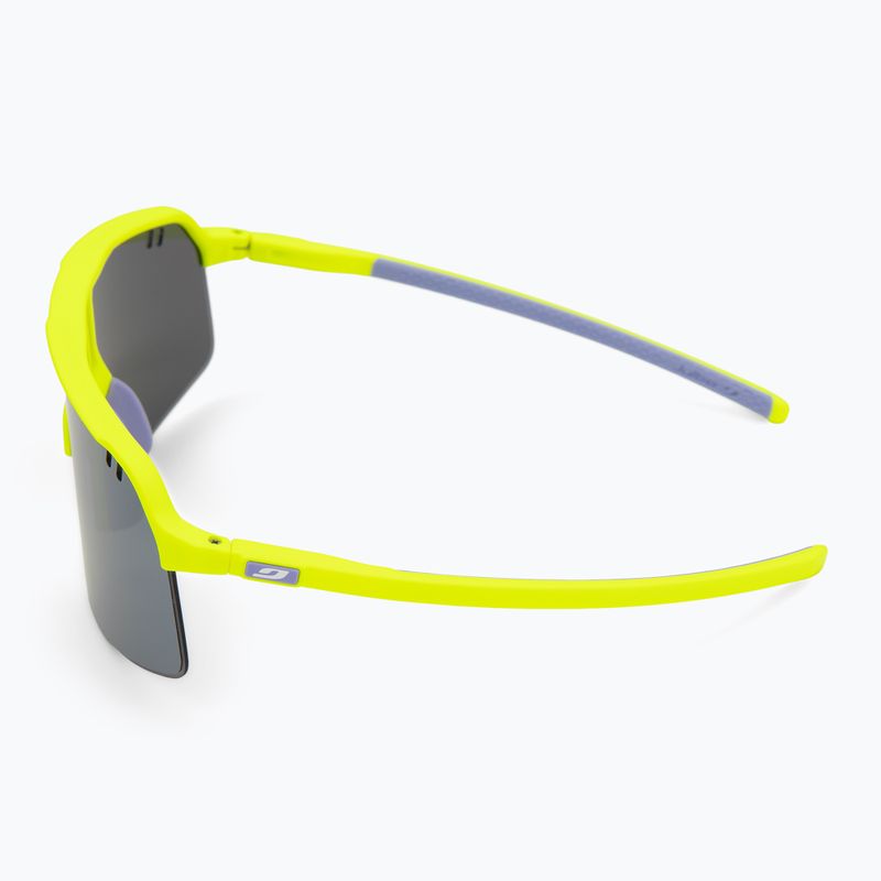 Okulary przeciwsłoneczne Julbo Intensity Spectron matt fluorescent yellow/silver flash 4