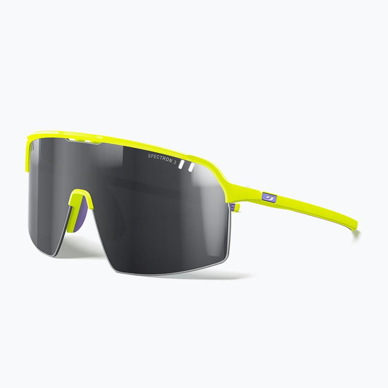 Okulary przeciwsłoneczne Julbo Intensity Spectron matt fluorescent yellow/silver flash