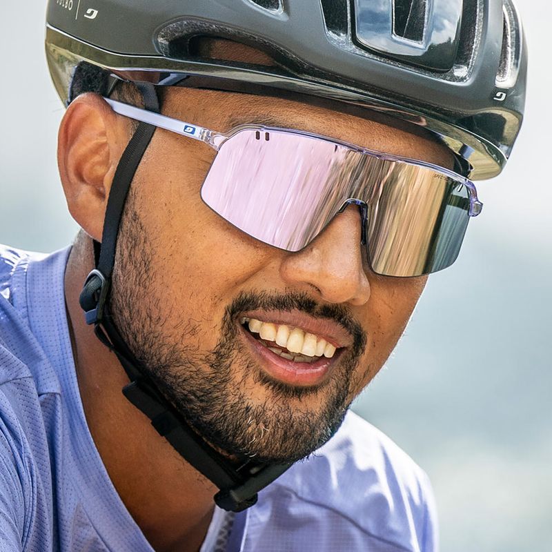 Okulary przeciwsłoneczne Julbo Intensity Spectron shiny transl light purple/multilayer light pink 6