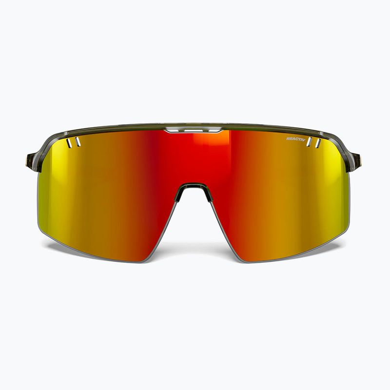 Okulary przeciwsłoneczne Julbo Intensity Reactiv Light Amplifier shiny translu army green/matt beige 2