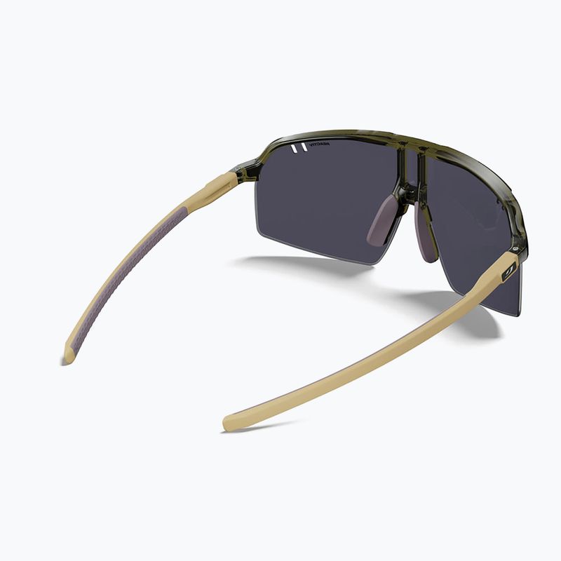 Okulary przeciwsłoneczne Julbo Intensity Reactiv Light Amplifier shiny translu army green/matt beige 5