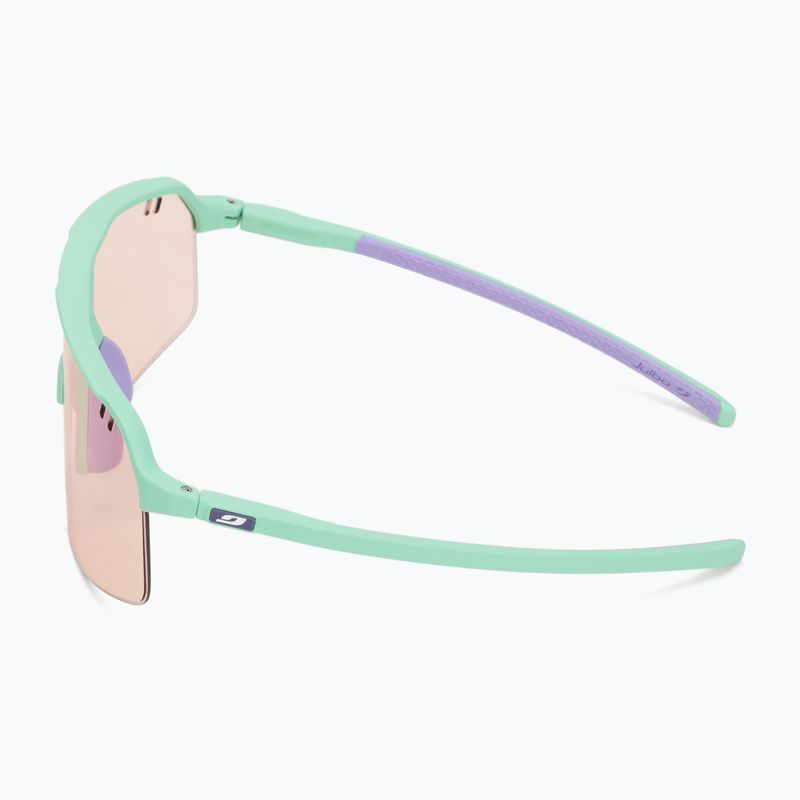 Okulary przeciwsłoneczne Julbo Intensity Reactiv High Contrast matt pale green/purple 4