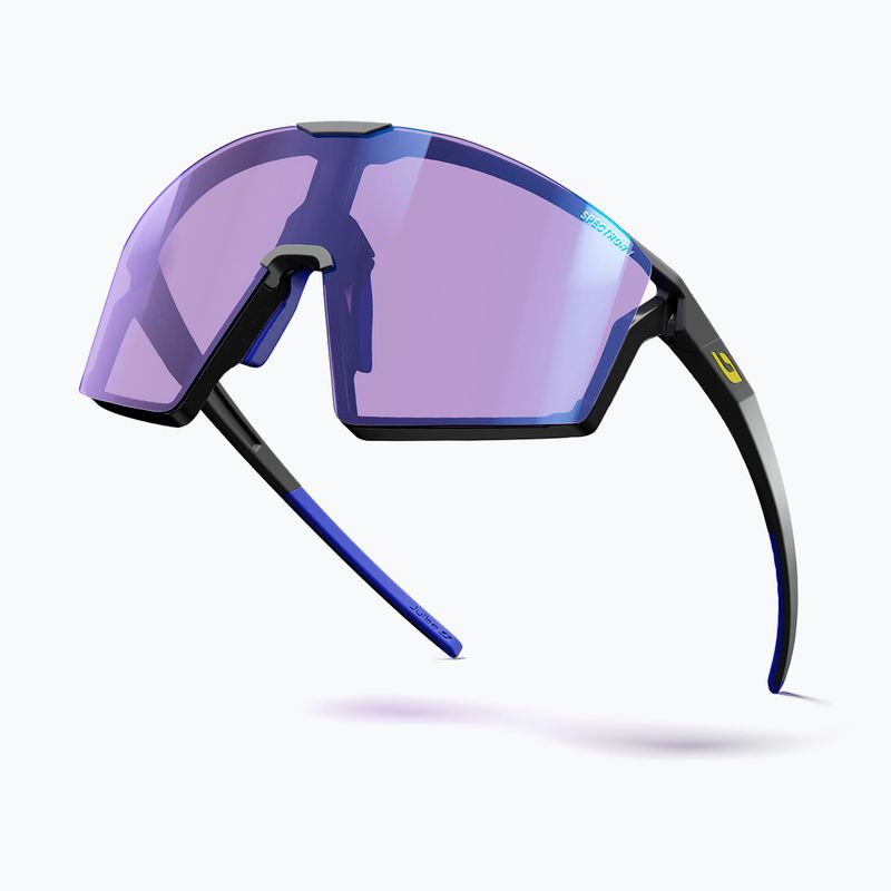 Okulary przeciwsłoneczne Julbo Edge Spectron matt black/blue/blue flash 5