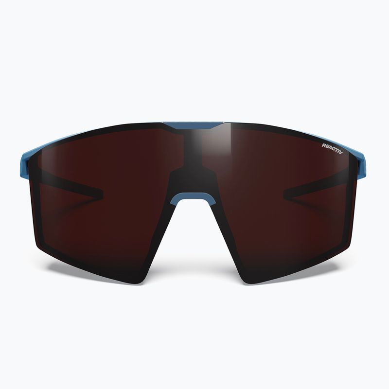 Okulary przeciwsłoneczne Julbo Edge Cover Reactiv S0-S4 High Contrast blue/grey 3