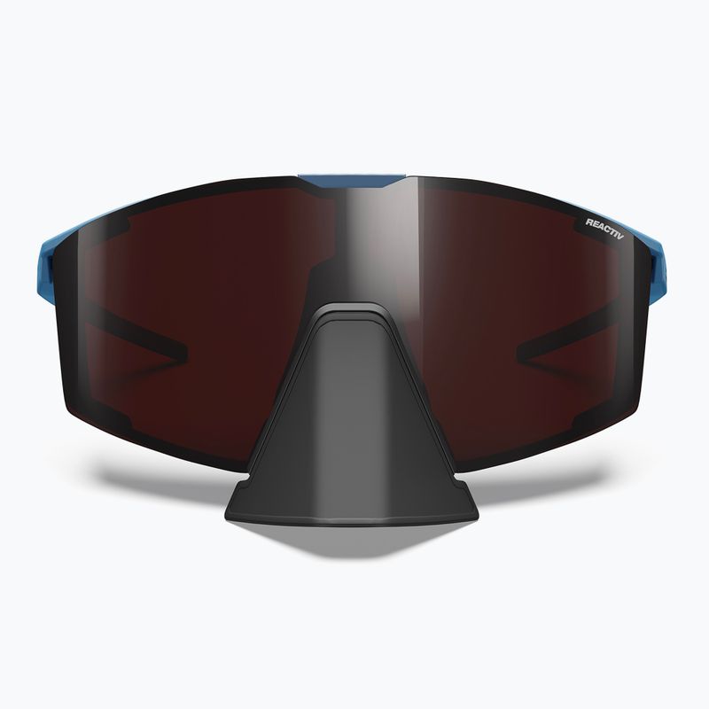 Okulary przeciwsłoneczne Julbo Edge Cover Reactiv S0-S4 High Contrast blue/grey 4
