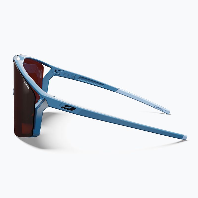 Okulary przeciwsłoneczne Julbo Edge Cover Reactiv S0-S4 High Contrast blue/grey 11